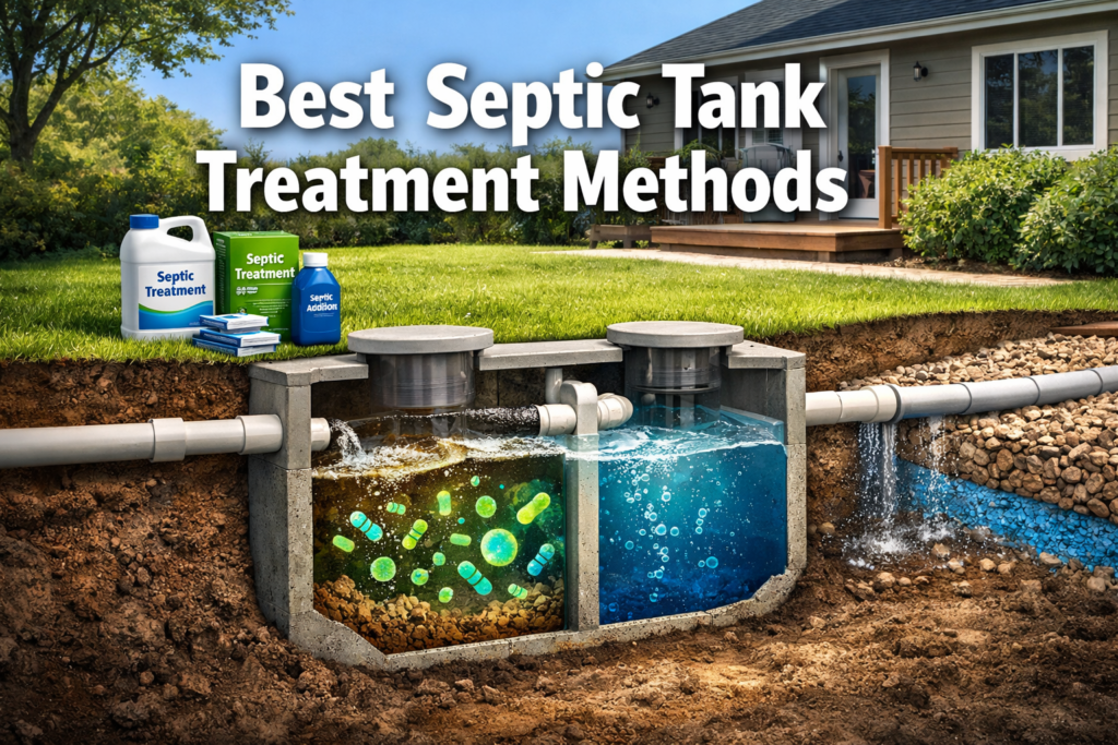Best Septic Tank Treatment Methods