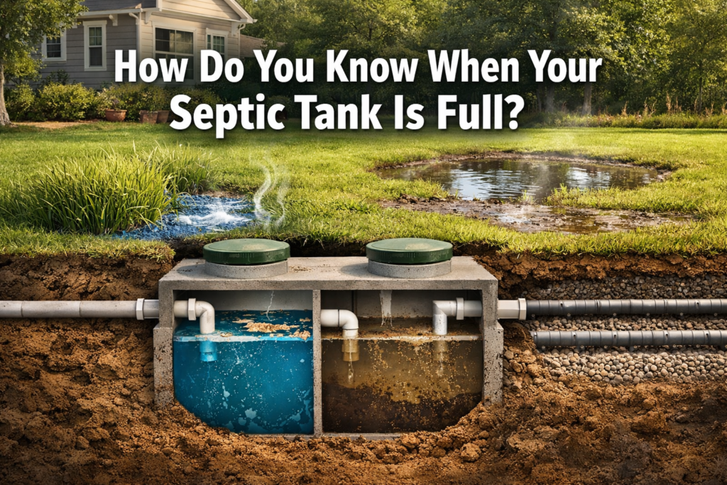 How Do You Know When Your Septic Tank Is Full