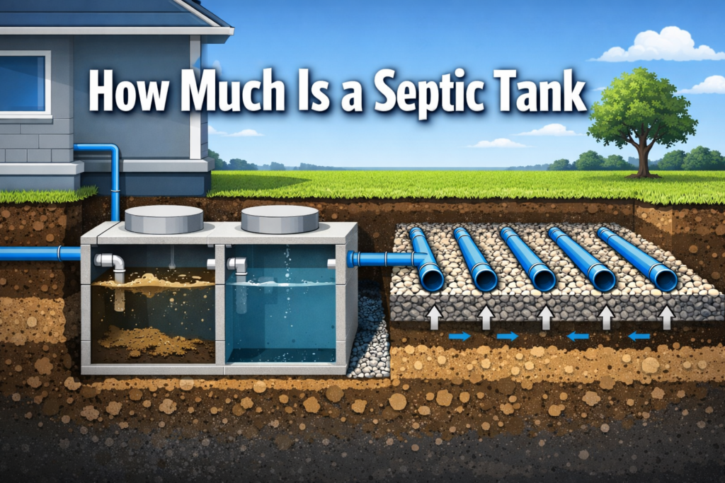 How Much Is a Septic Tank