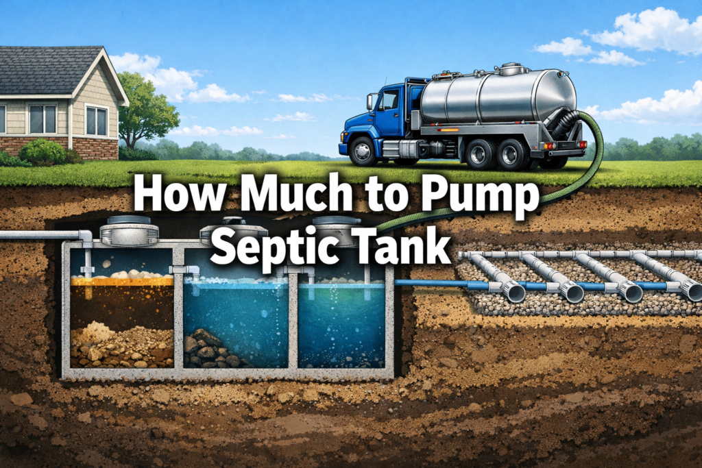 How Much to Pump Septic Tank