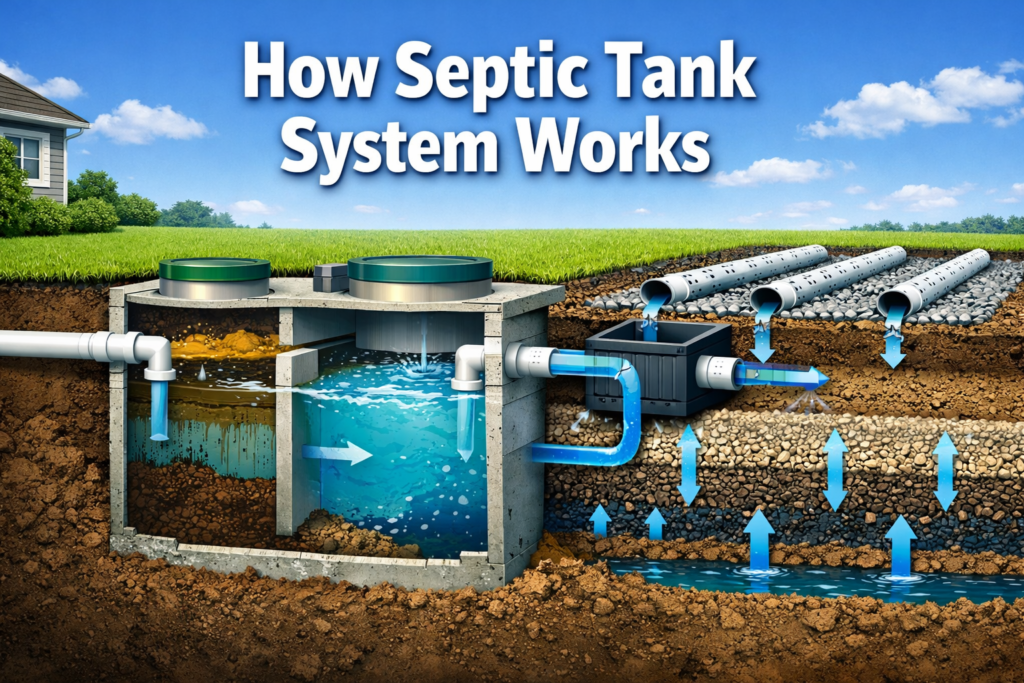 How Septic Tank System Works