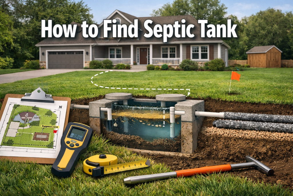 How to Find Septic Tank