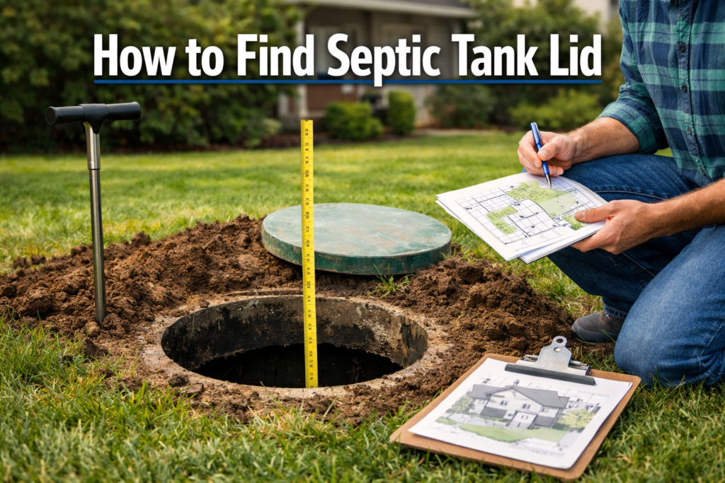 How to Find Septic Tank Lid