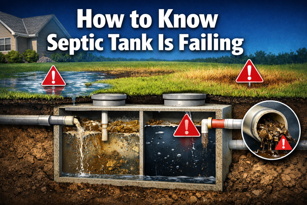 How to Know Septic Tank Is Failing