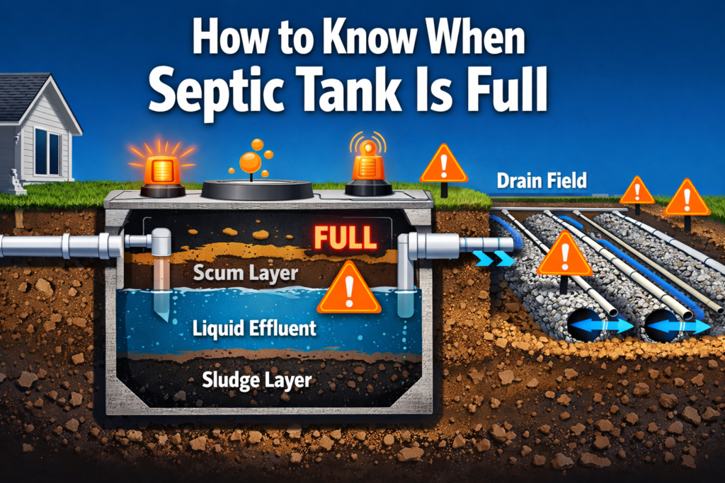 How to Know When Septic Tank Is Full