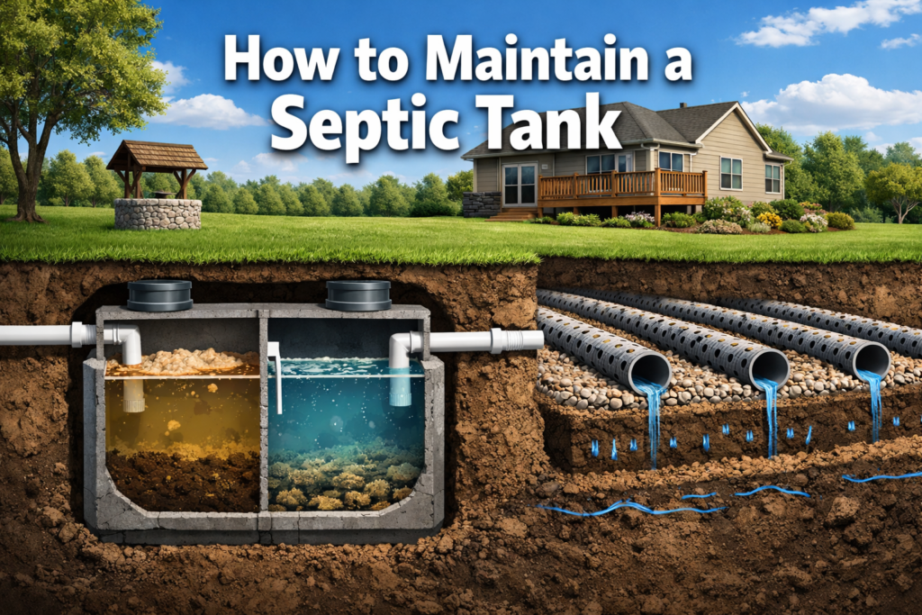 How to Maintain a Septic Tank
