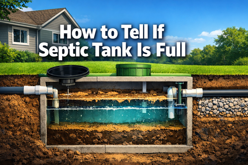 How to Tell If Septic Tank Is Full