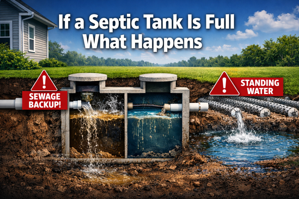 If a Septic Tank Is Full What Happens