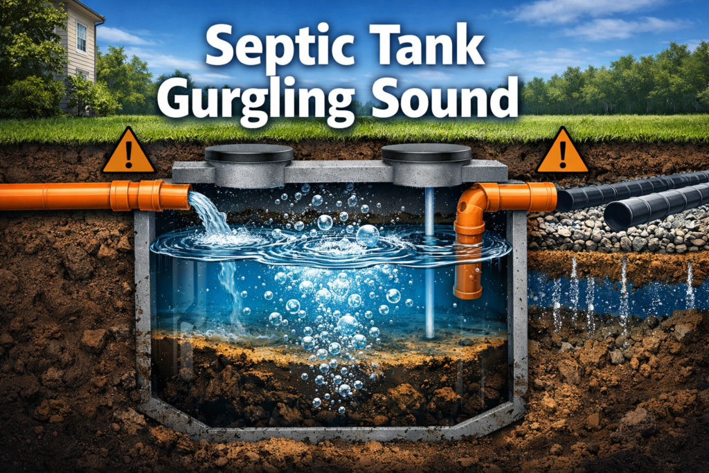 Septic Tank Gurgling Sound