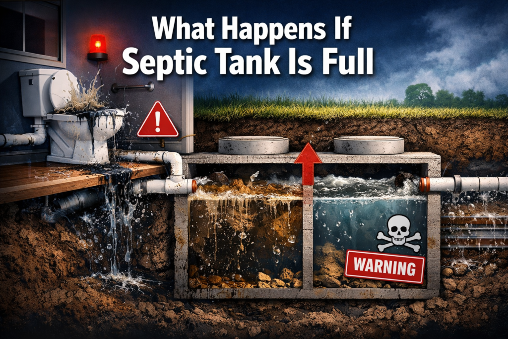 What Happens If Septic Tank Is Full