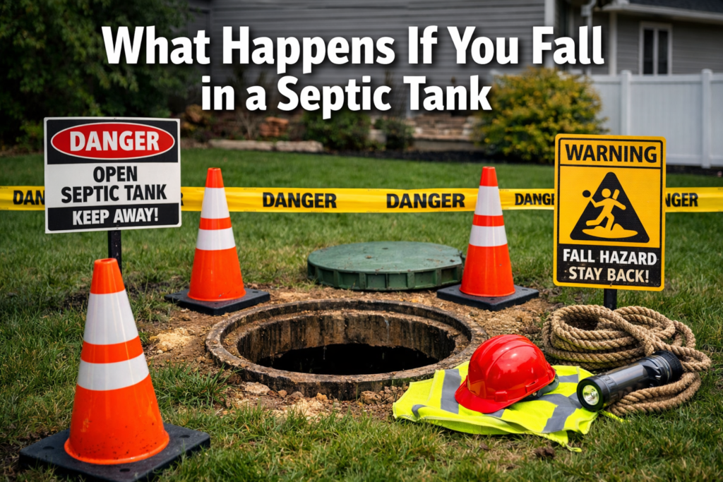 What Happens If You Fall in a Septic Tank