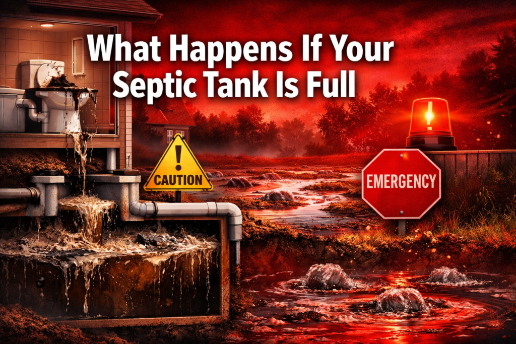 What Happens If Your Septic Tank Is Full
