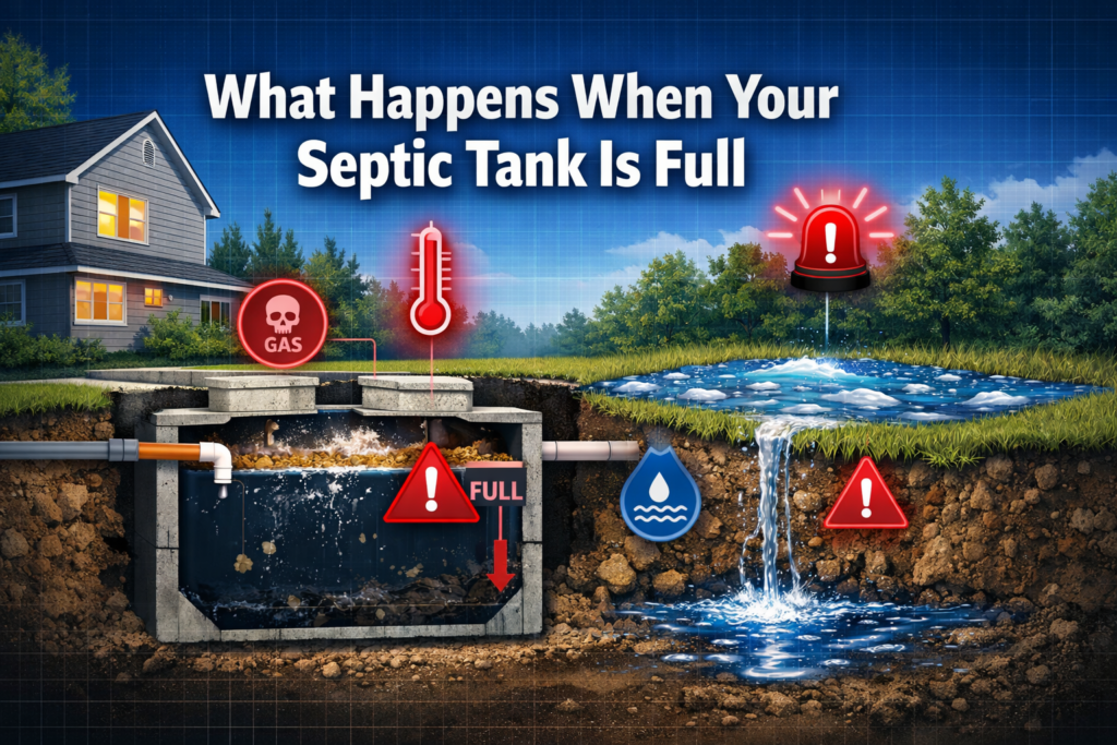 What Happens When Your Septic Tank Is Full