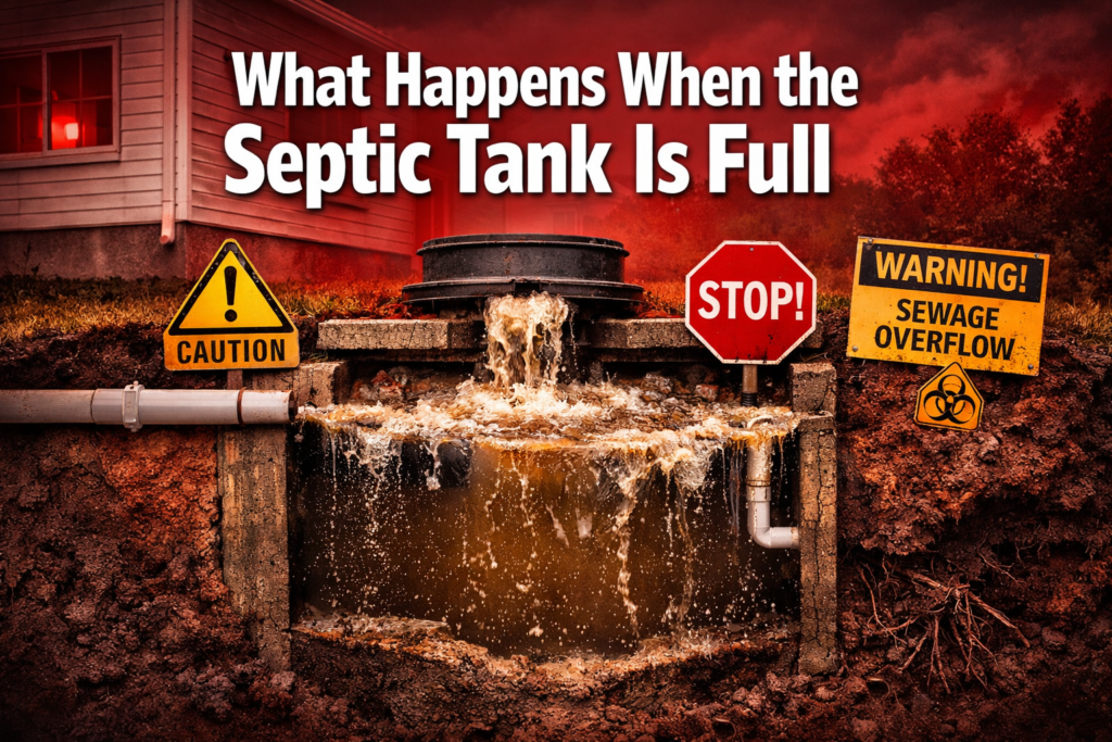 What Happens When the Septic Tank Is Full
