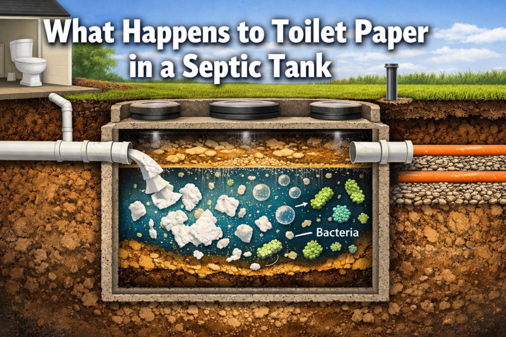 What Happens to Toilet Paper in a Septic Tank
