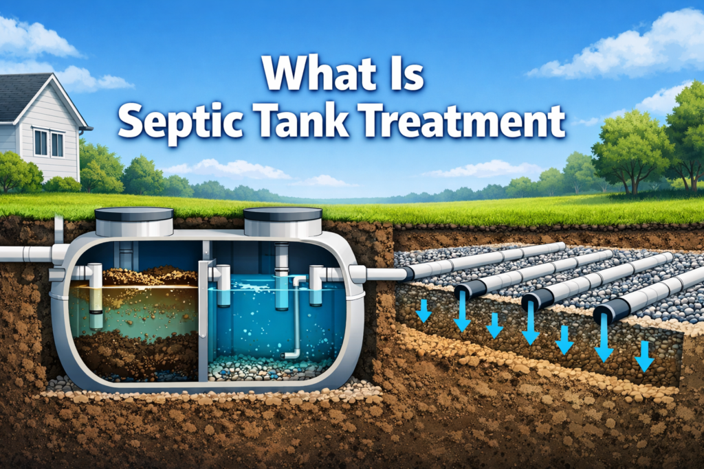 What Is Septic Tank Treatment