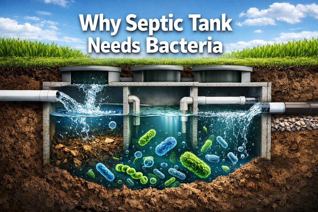 Why Septic Tank Needs Bacteria
