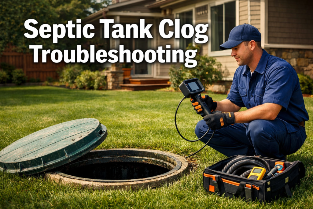 Septic Tank Clog Troubleshooting