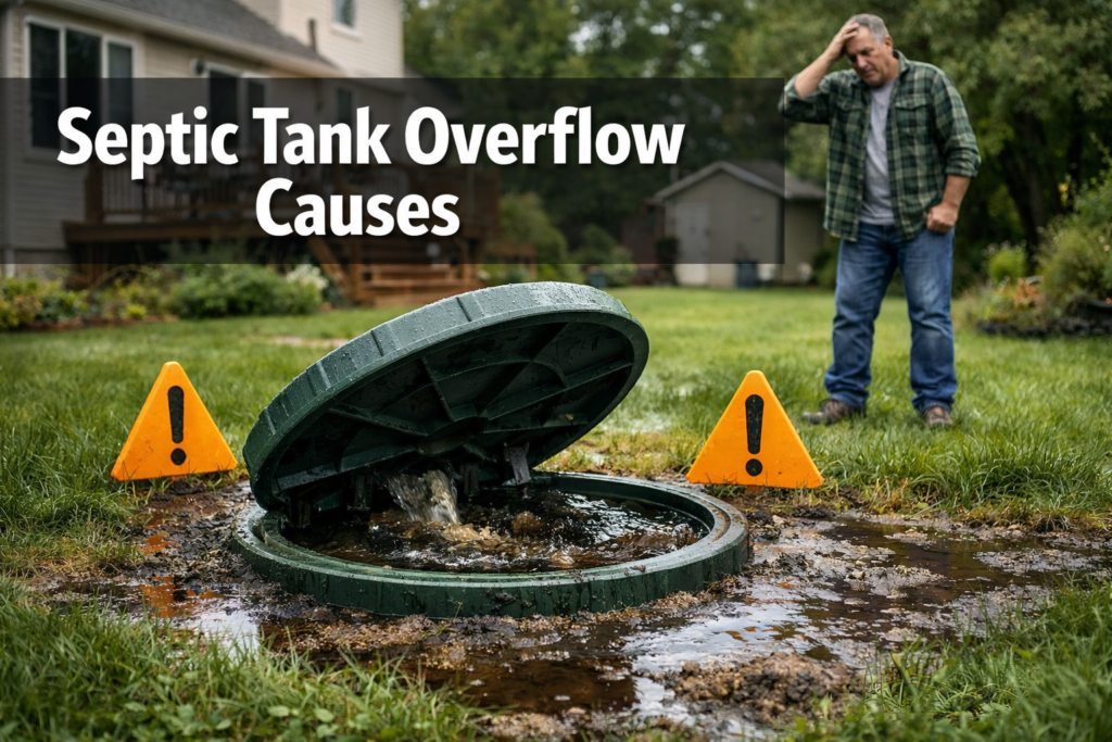 Septic Tank Overflow Causes